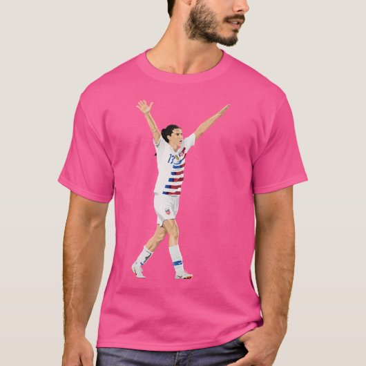 Tobin Heath Jesus Celebration T-Shirt (Vorderseite)