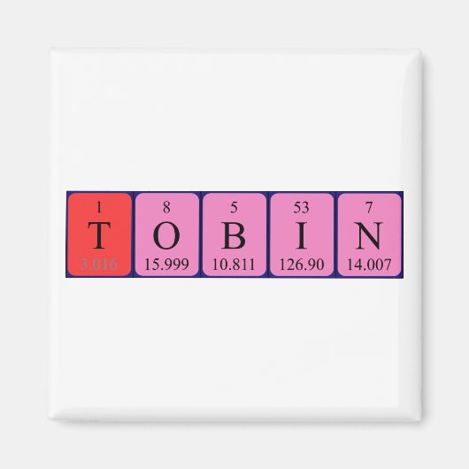 Tobin-Periodenmagnet Magnet (Vorne)