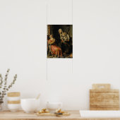 Tobit und Anna mit Kind Poster (Küche)