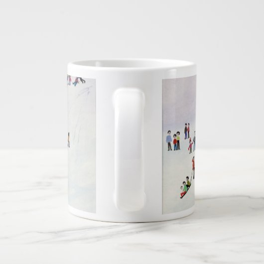 Toboggan oder nicht zu Toboggan 1990 Jumbo-Tasse (Rückseite)