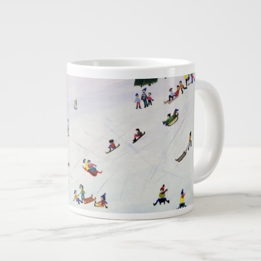Toboggan oder nicht zu Toboggan 1990 Jumbo-Tasse (Vorderseite Rechts)