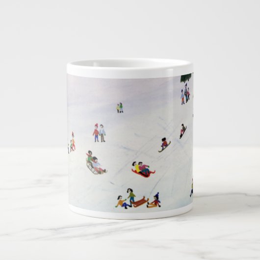Toboggan oder nicht zu Toboggan 1990 Jumbo-Tasse (Vorderseite)
