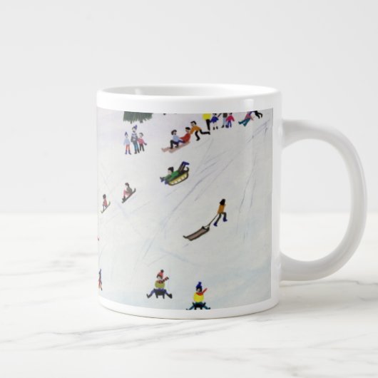 Toboggan oder nicht zu Toboggan 1990 Jumbo-Tasse (Rechts)