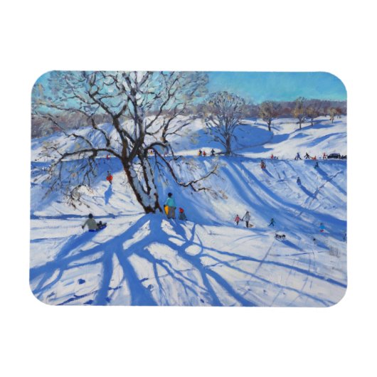 Tobogganers Chatsworth 2012 Magnet (Horizontal)