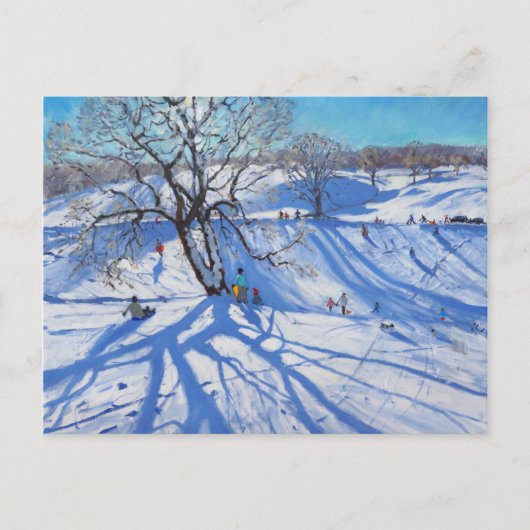 Tobogganers Chatsworth 2012 Postkarte (Vorderseite)