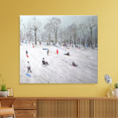 Tobogganers Darley Park 2009 Leinwanddruck (Insitu (Wohnzimmer))