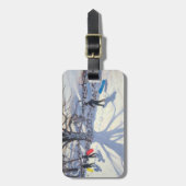 Tobogganers nahe Youlegrave 2004 Gepäckanhänger (Vorderseite vertikal)