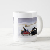 Tobogganing 2 Jumbo-Tasse (Vorderseite Rechts)