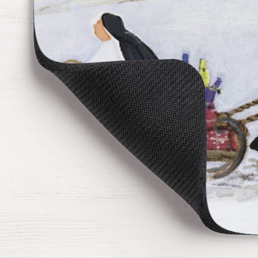 Tobogganing 2 mousepad (Ecke)