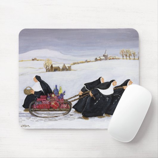 Tobogganing 2 mousepad (Mit Mouse)