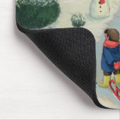 Tobogganing Mousepad (Ecke)
