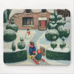 Tobogganing Mousepad