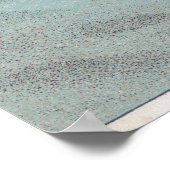 Tobogganing und Verwendung von Keuchhusten Poster (Ecke)