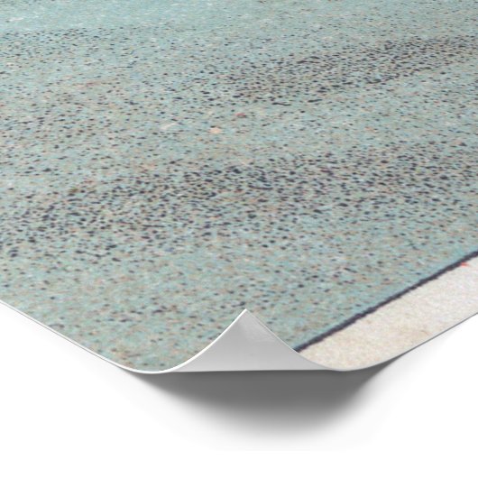 Tobogganing und Verwendung von Keuchhusten Poster (Ecke)