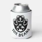 Tobohnen - Schwarze Bohnen Dosenkühler (Kanne Vorderseite)