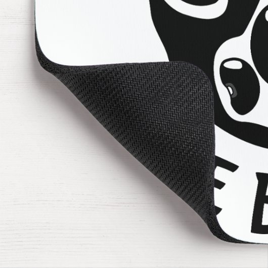 Tobohnen - Schwarze Bohnen Mousepad (Ecke)