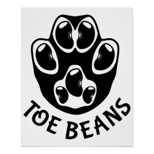 Tobohnen - Schwarze Bohnen Poster
