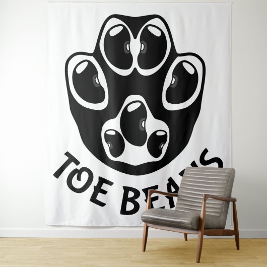 Tobohnen - Schwarze Bohnen Wandteppich (Beispiel)