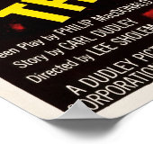 Tobor The Great Sci Fi Robots Retro Movie Poster (Ecke)