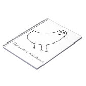 TOBS Ente Notizblock (Linke Seite)