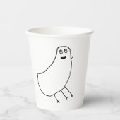 TOBS Ente Pappbecher (Vorderseite)