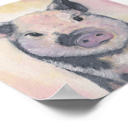 Toby Art Print Poster (Ecke)