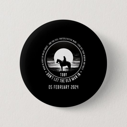 Toby Don't Let The Old Man In Langarmshirt Button (Vorderseite)