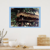 Toby Inn Tree House Bar, Montego Bay Jamaica Poster (Küche)