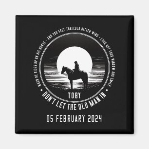 Toby Lass den alten Mann nicht herein Langarm  Magnet