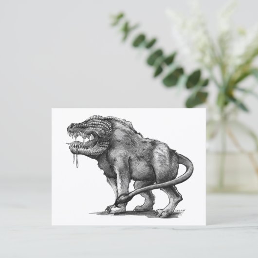 Toby - Postkarte (Stehend Vorderseite)