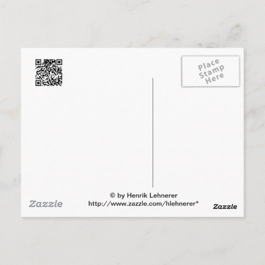 Toby Postkarte (Rückseite)