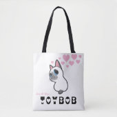 TOBY TOYBOB LIEBE BEI DER ERSTEN TOYBOB PINK HEARK TASCHE (Vorderseite)