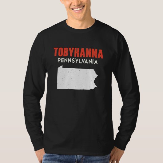 Tobyhanna Pennsylvania USA State America Travel T-Shirt (Vorderseite)
