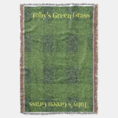 Toby's Grüner Rasen Decke (Vorderseite Vertikal)