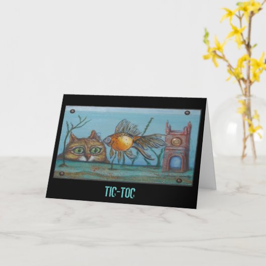 TOC KARTE (Gelbe Blume)