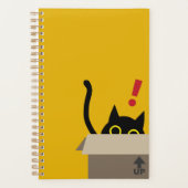 TOC TOC! - Funny Cat Planner Planer (Vorderseite)