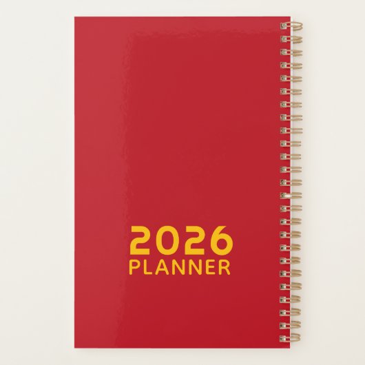 TOC TOC! - Funny Cat Planner Planer (Rückseite)