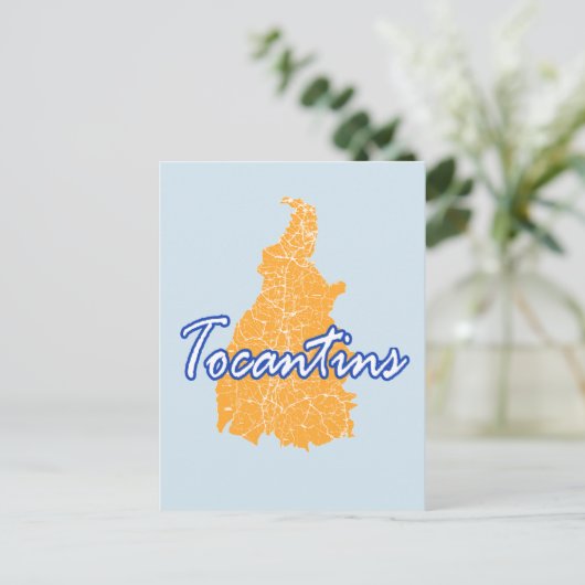 Tocantine Postkarte (Stehend Vorderseite)