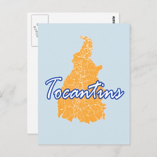 Tocantine Postkarte (Vorne/Hinten)