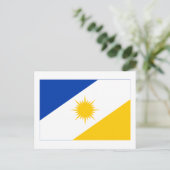 Tocantins, Flagge Brasiliens Postkarte (Stehend Vorderseite)