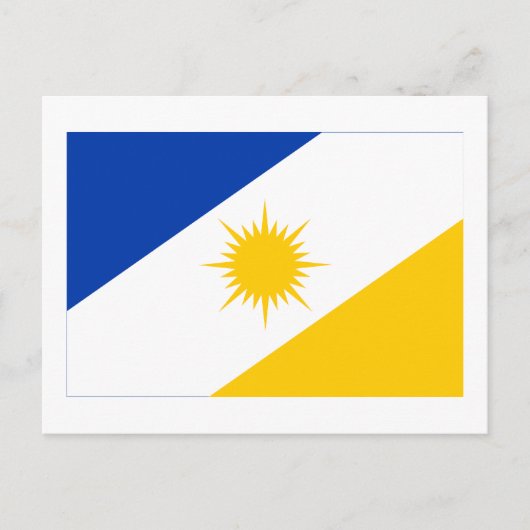 Tocantins, Flagge Brasiliens Postkarte (Vorderseite)