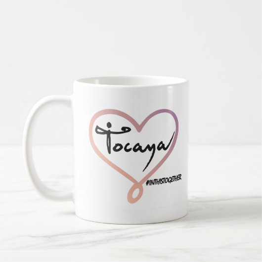 Tocaya in dieser gemeinsamen Kaffee-Tasse Kaffeetasse (Links)
