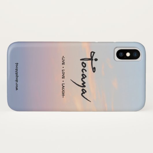 Tocaya Sunrise Handy-Fall Case-Mate iPhone Hülle (Rückseite (Horizontal))