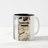 Toccoa Falls, Georgia Zweifarbige Tasse (VorderseiteRechts)