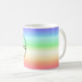 Tochenkernregenbogen Kaffeetasse (VorderseiteRechts)
