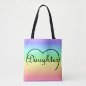 Tochenkernregenbogen Tasche (Vorderseite)