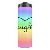 Tochenkernregenbogen Thermosbecher (Vorderseite)