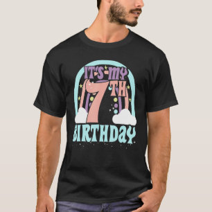 Tochter 7. Geburtstag für 7 Jahre alte Mädchen T-Shirt