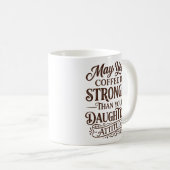 Tochter Attitüde Kaffeetasse (VorderseiteRechts)