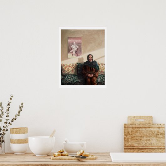 Tochter - begrenztes Plakat (Küche)